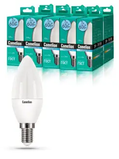 Лампочки светодиодные E14 7W 4500К Led дневной свет 10 шт