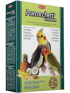 Корм для средних попугаев GRANDMIX Parrocchetti 850 г