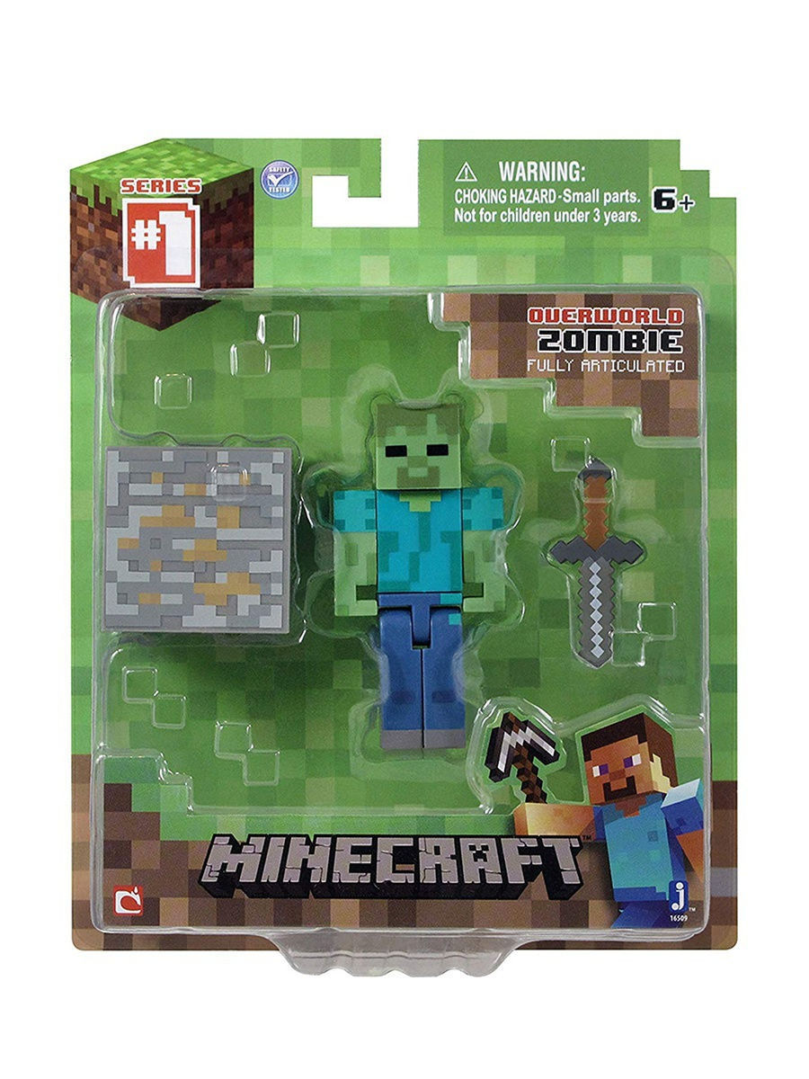 minecraft toys zombie