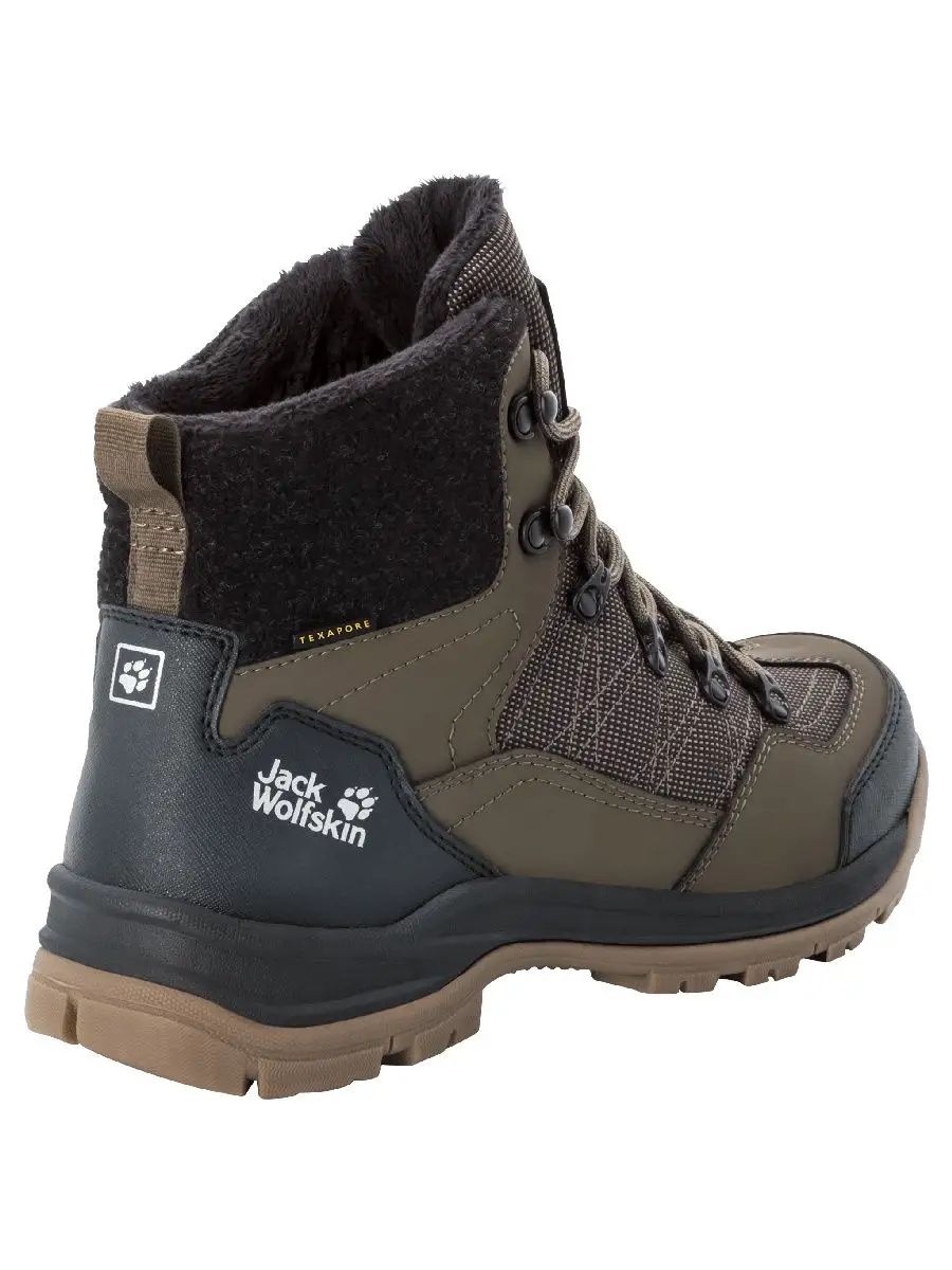 jack wolfskin herren aspen texapore mid m schneestiefel