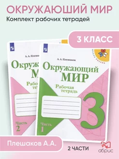 Плешаков Окружающий мир 3 класс Рабочая тетрадь в 2 частях