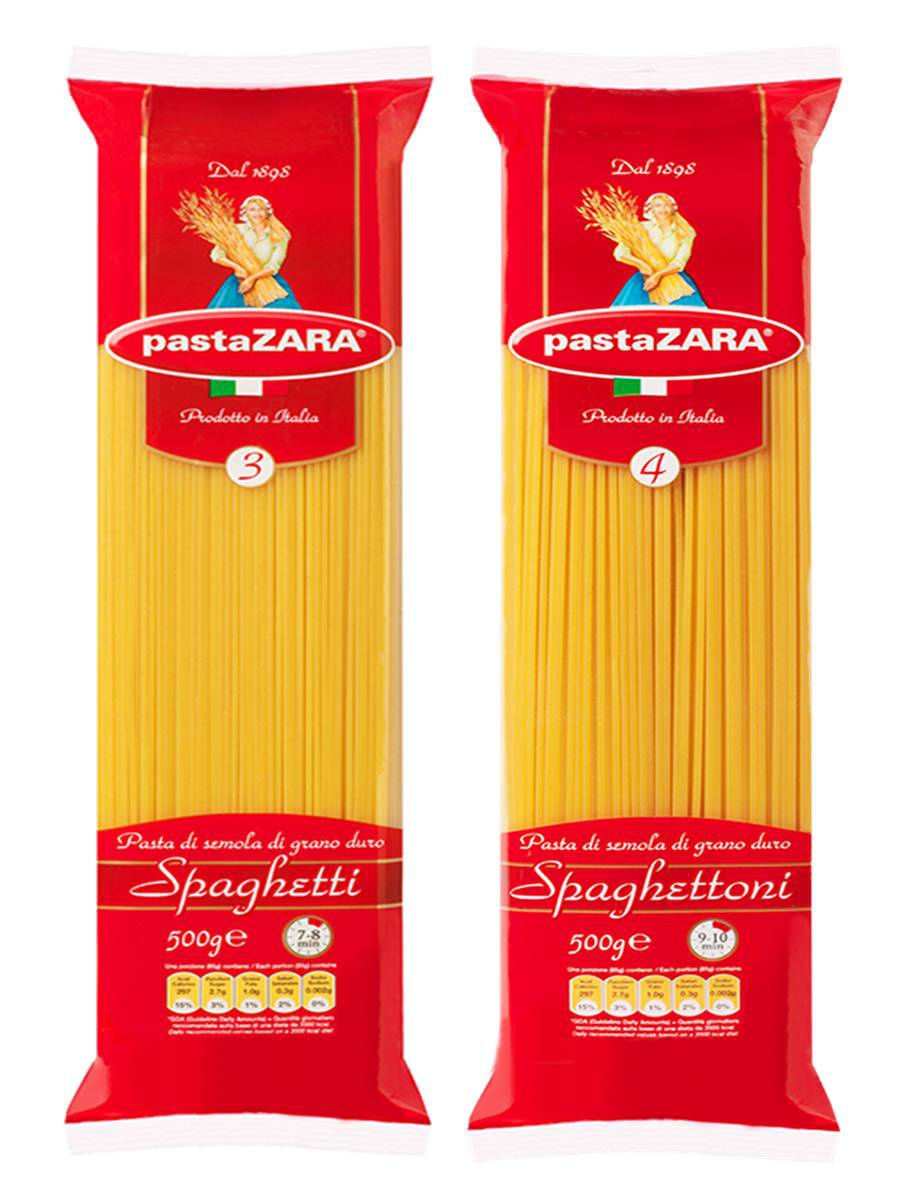 Спагетти pasta Zara №1 Capellini, 500 г