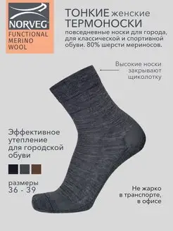 Термоноски шерстяные Functional Merino Wool