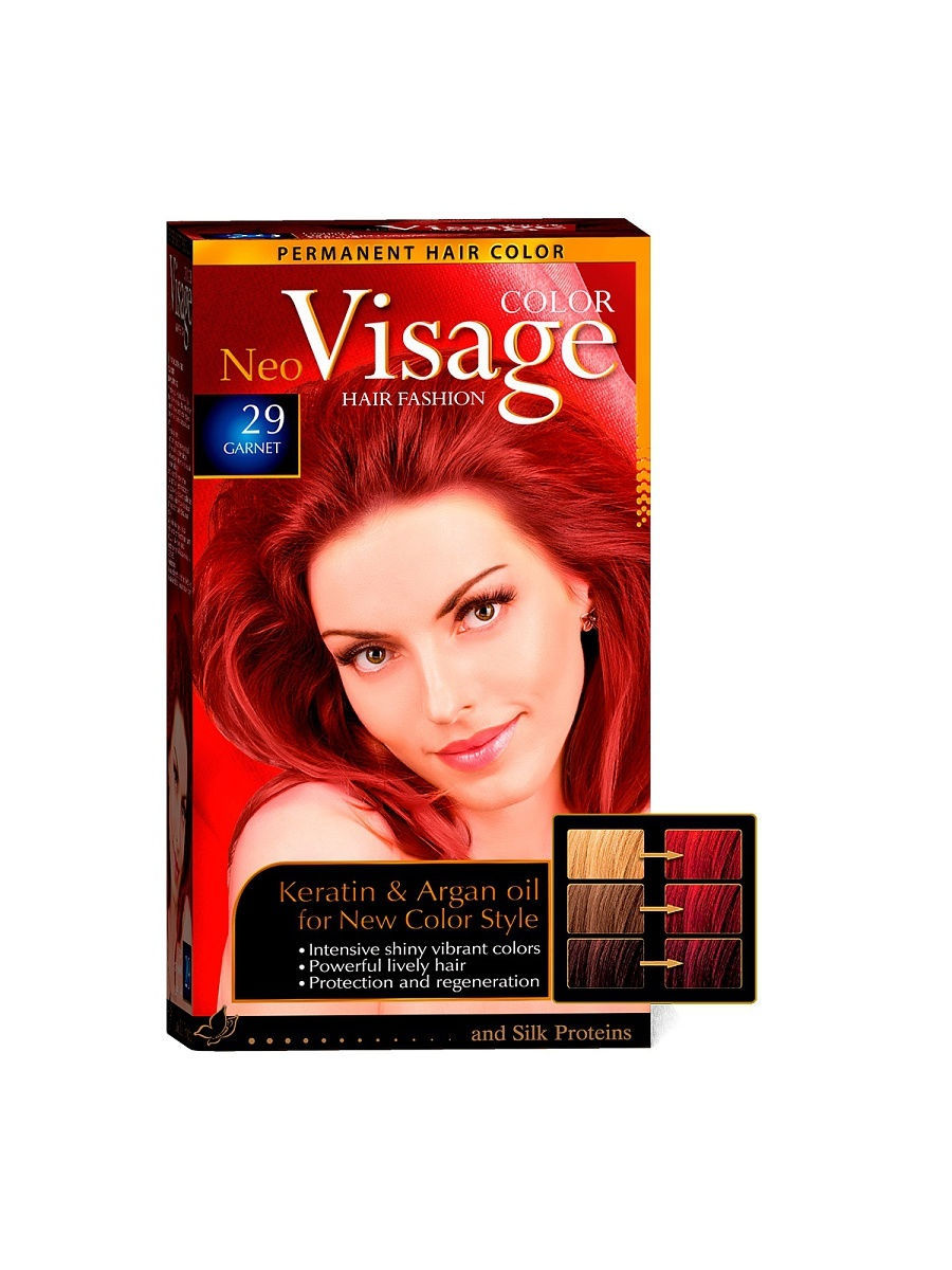 Краска для волос от visage color