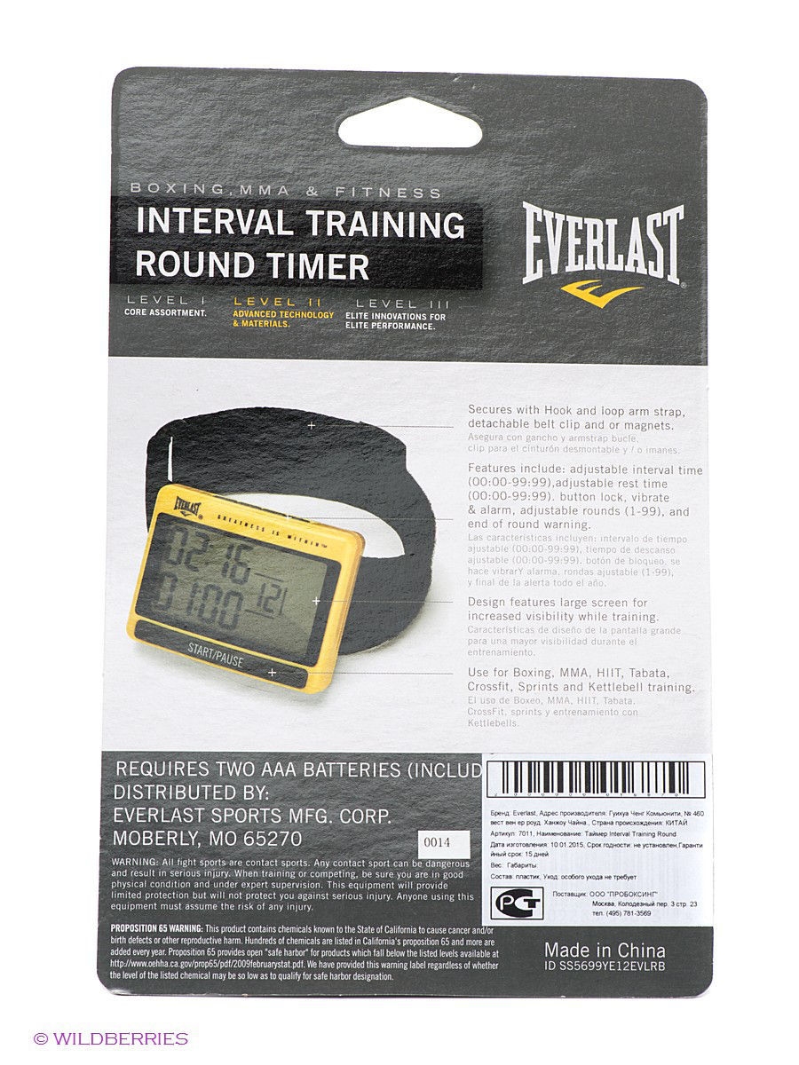 everlast gym timer