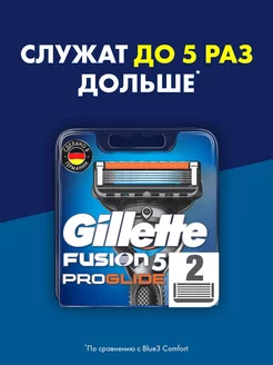 Кассеты для бритья сменные лезвия бритвы Fusion 5 ProGlide 2