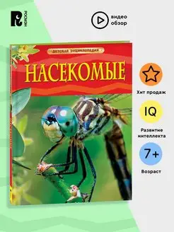 Книга Насекомые. Детская энциклопедия школьника 7 лет