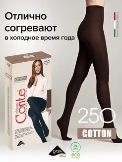 Колготки теплые COTTON 250