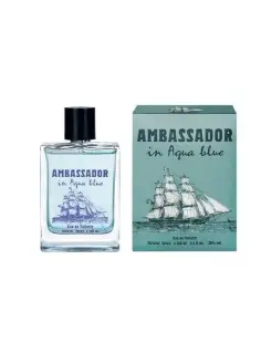 Туалетная вода AMBASSADOR IN AQUA BLUE 100 ML SPRAY