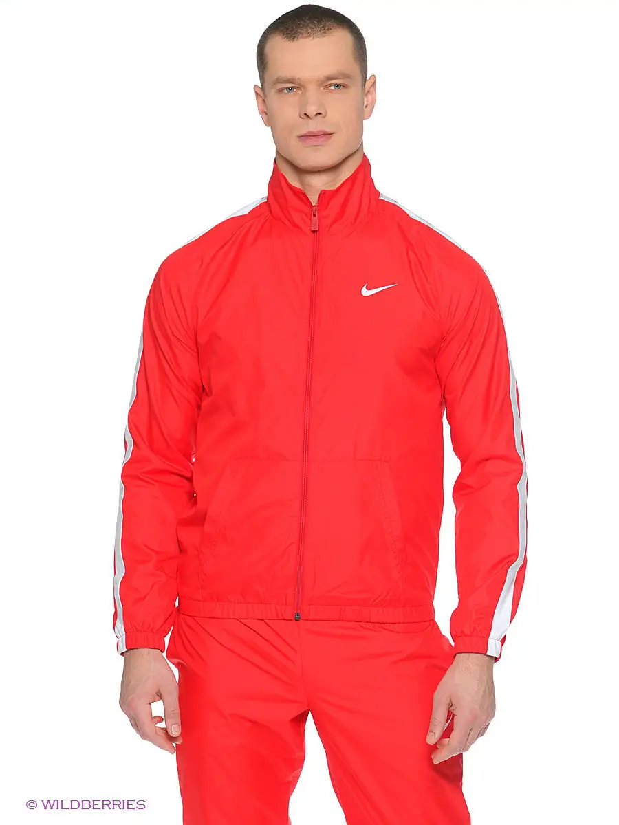 All Red Nike Jogging Suit