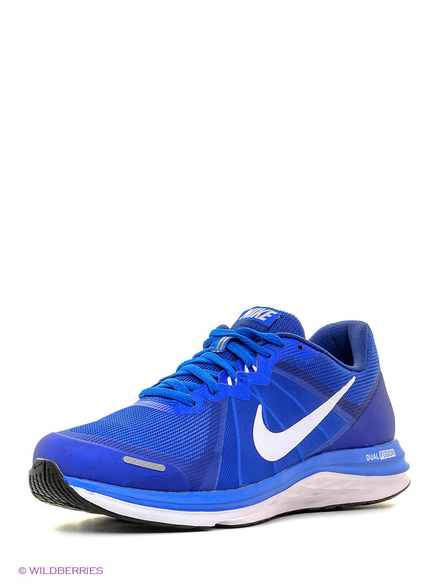Nike Dual Fusion кроссовки мужские синие