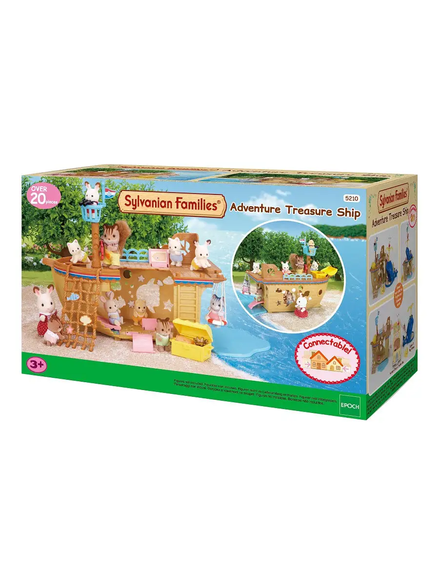 Набор "Детская площадка "Сокровища морей" Sylvanian Families 2789667 купить  в интернет-магазине Wildberries