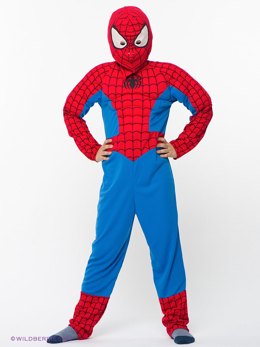Ребенок в костюме человека паука