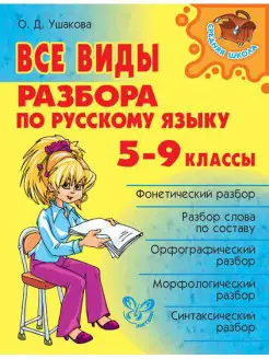 Все виды разбора по русскому языку 5-9 классы