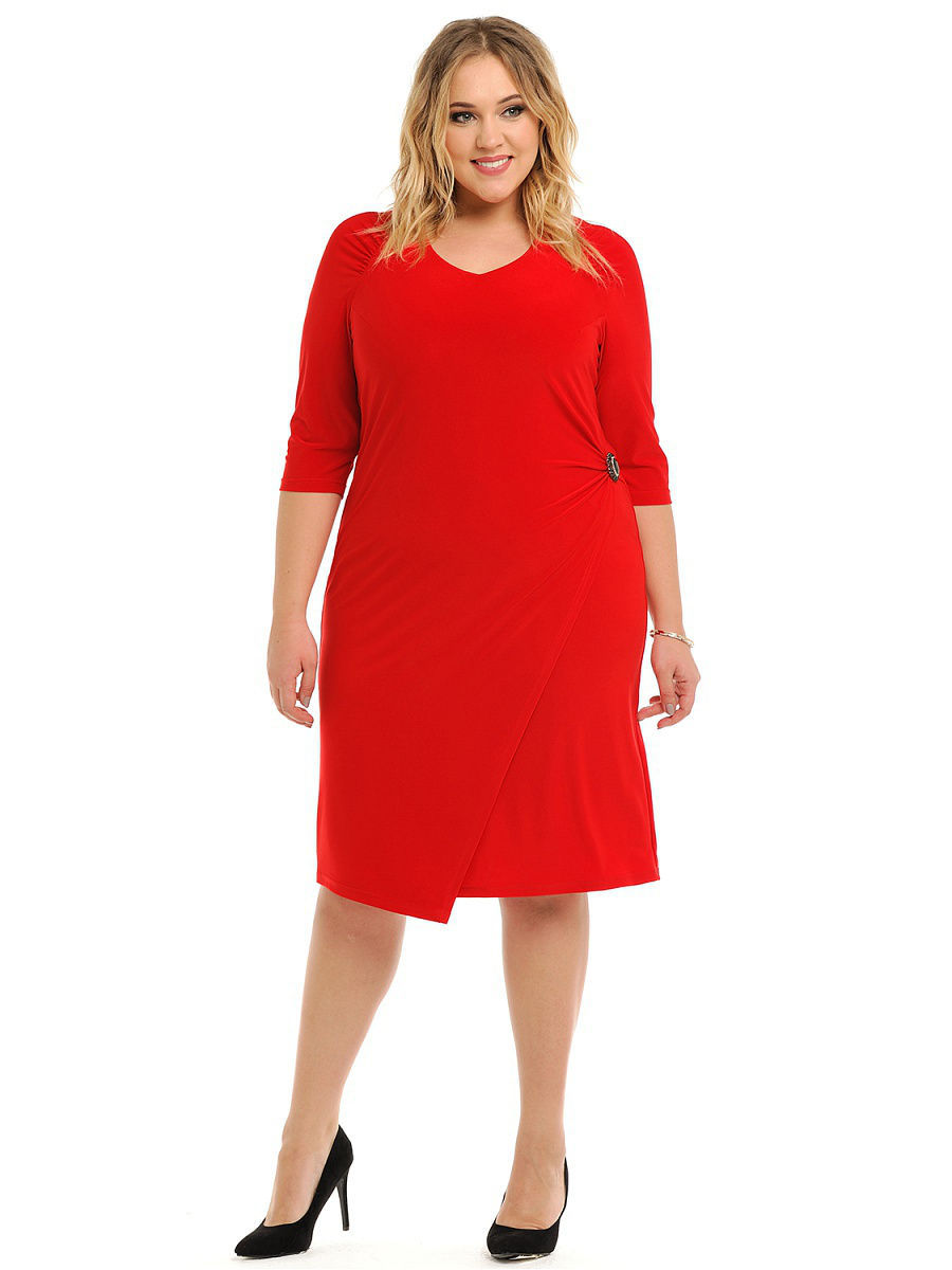 Валберис платья женские 50 размер. Платье Svesta. Женские платья больших размеров. Красное платье для полных женщин. Платья для полных женщин стильные.