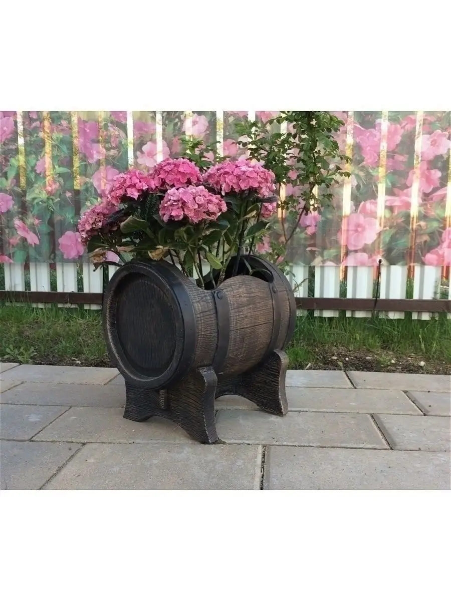 Бочонок для растений Planter Barrel Swing