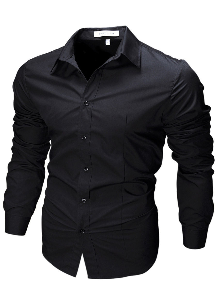 Черные модные рубашки
