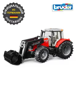 Трактор Massey Ferguson 7600 с погрузчиком