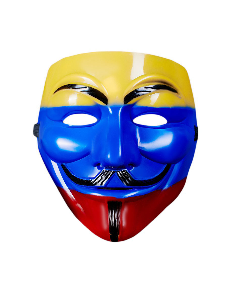Красная маска синяя маска. Маска Гая Фокса (Анонимуса). Маска Анонимуса желто синяя. Красная маска Анонимуса.