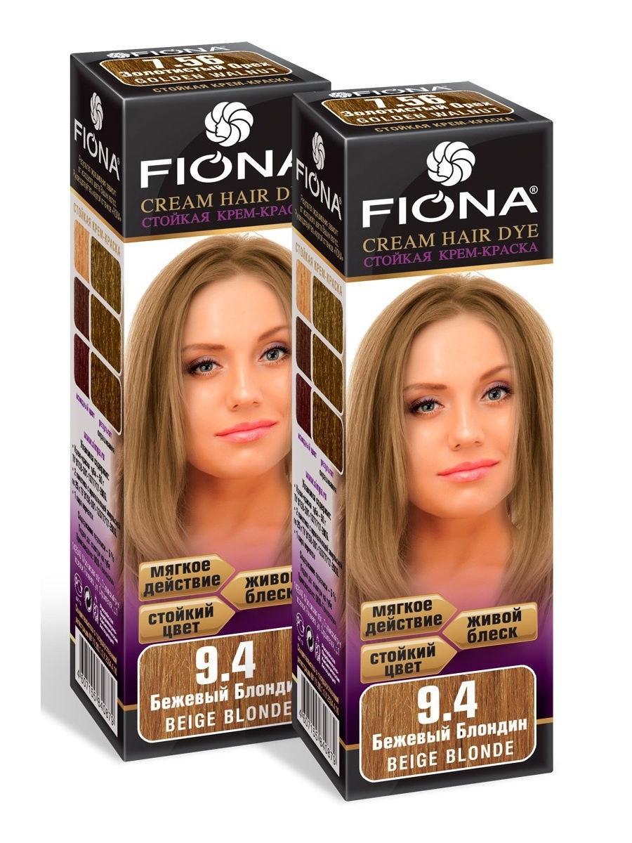 Краска д/волос Фиона-гамма 9,4 бежевый блондин (10) арт.