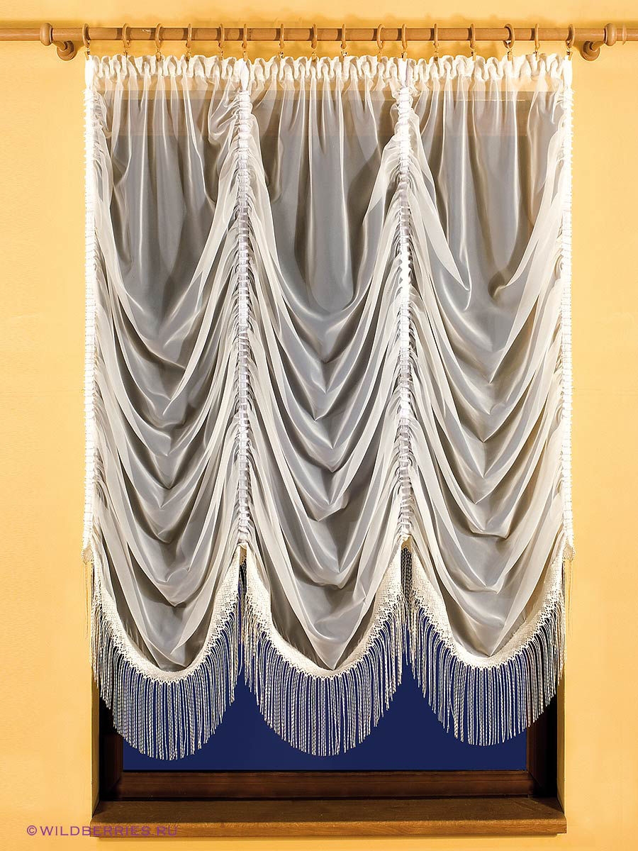 французские шторы в интерьере фото
