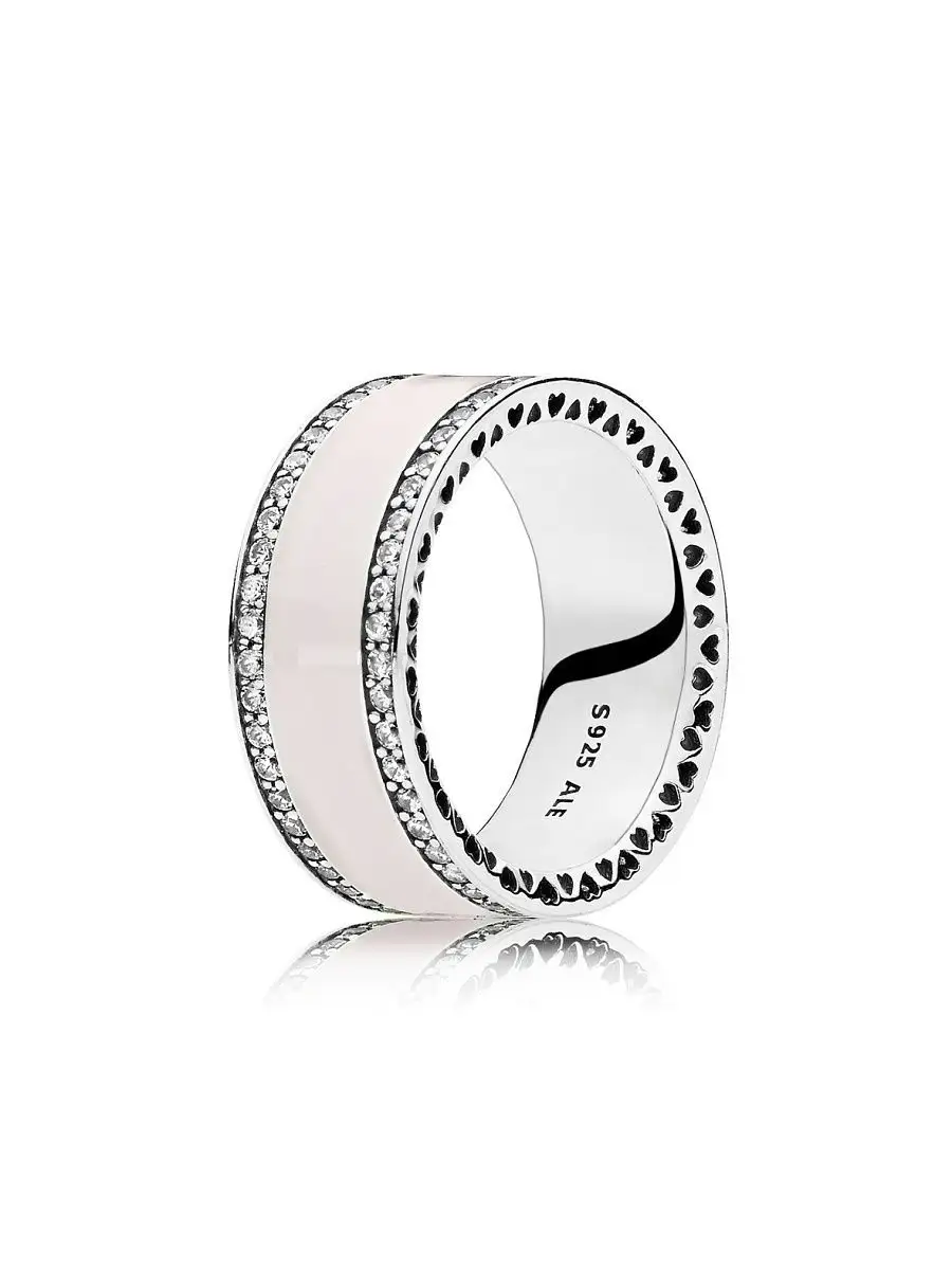Широкое кольцо "Сердца PANDORA" PANDORA 5265690 купить в интернет-магазине Wildberries