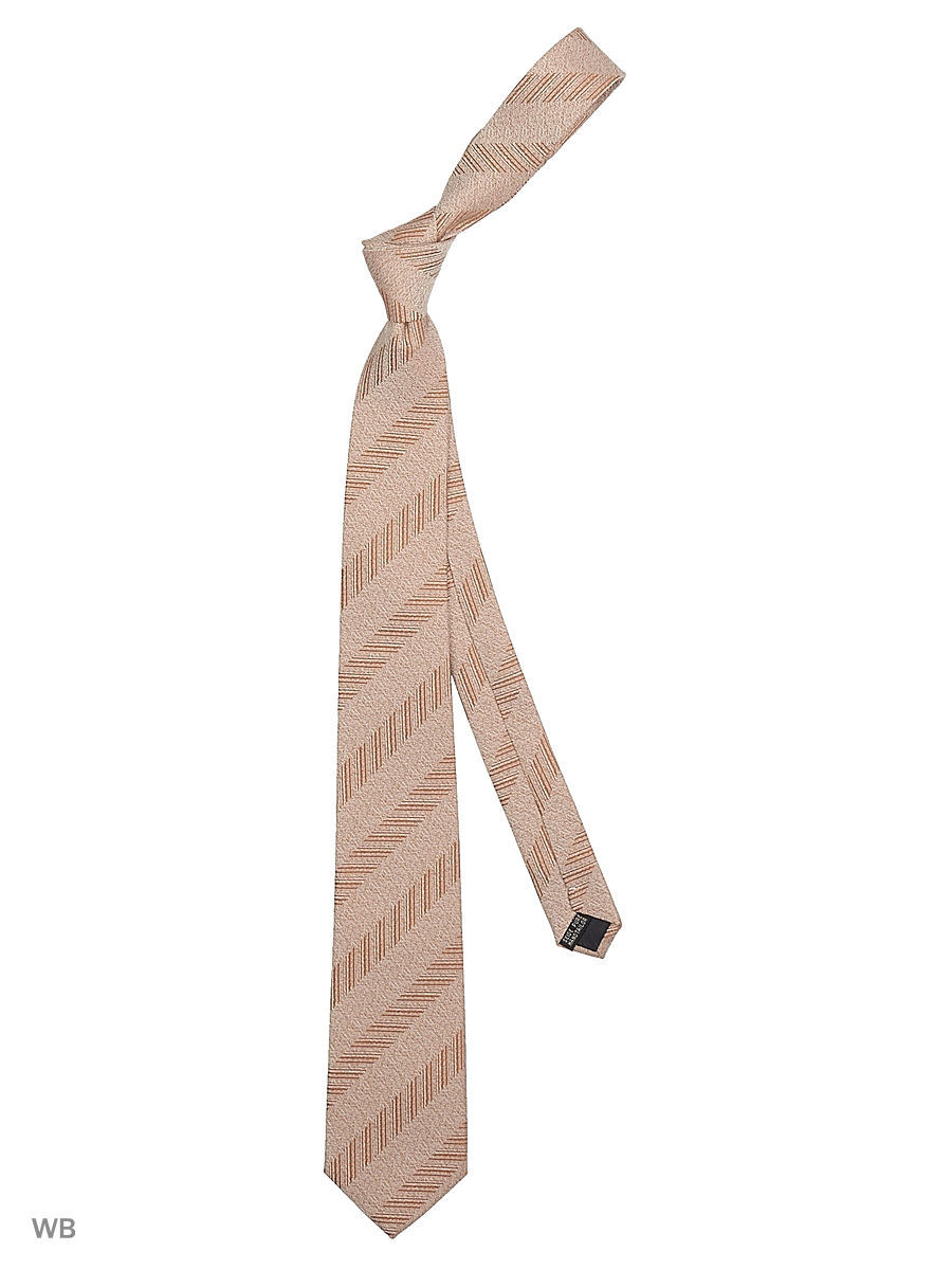 Бежевый галстук