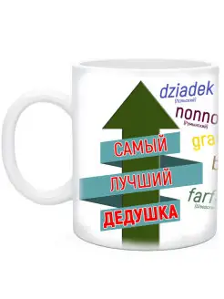 Кружка самый лучший дедушка