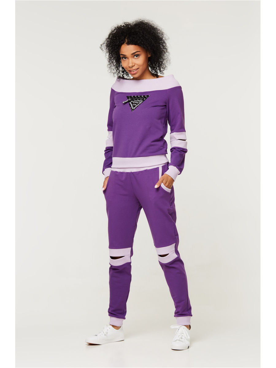 Фиолетовый спортивный костюм Atlantic