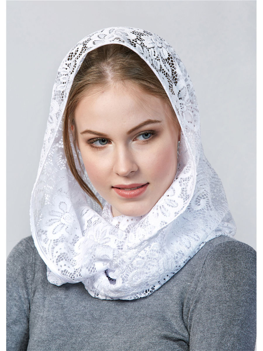 Как одевать платок в церковь