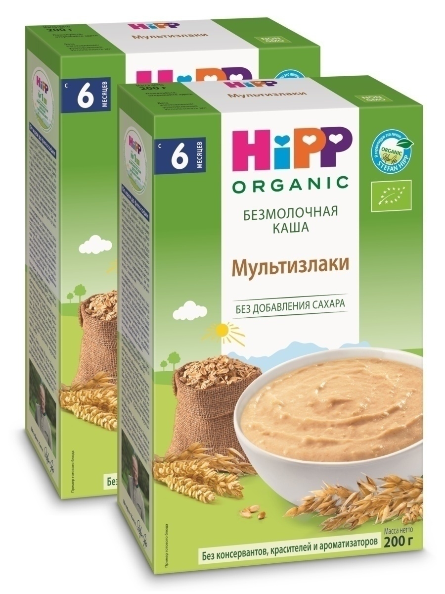 Органическая зерновая каша мультизлаки hipp