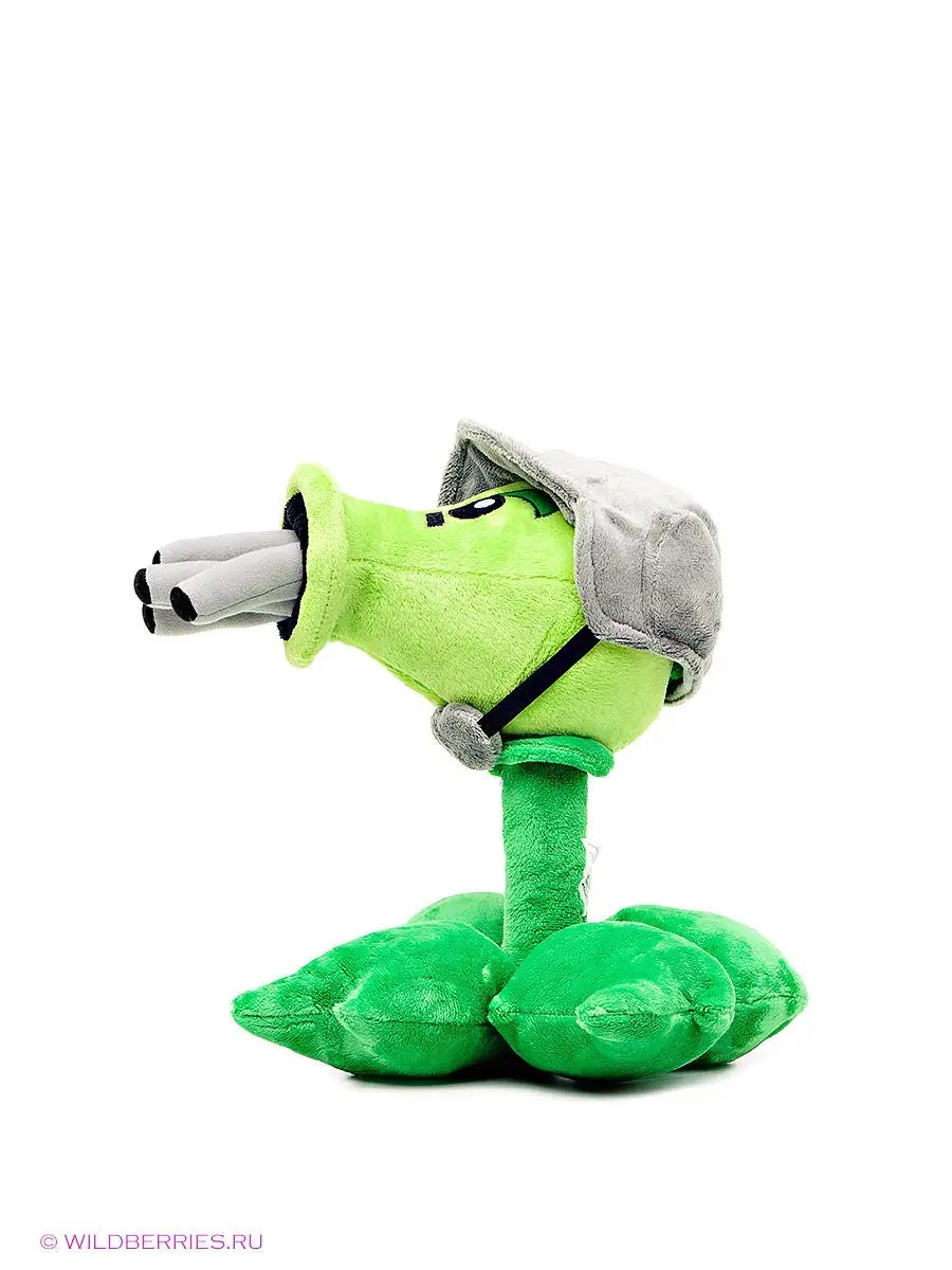 plants vs zombies gatling pea plush