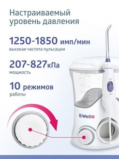 Схема ирригатора b well