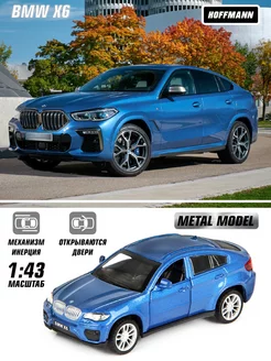 Машинка металлическая коллекционная BMW X6 1 43