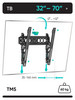 Кронштейн для телевизора наклонный 32-70 дюймов, TM5 бренд ONKRON продавец Продавец № 29905