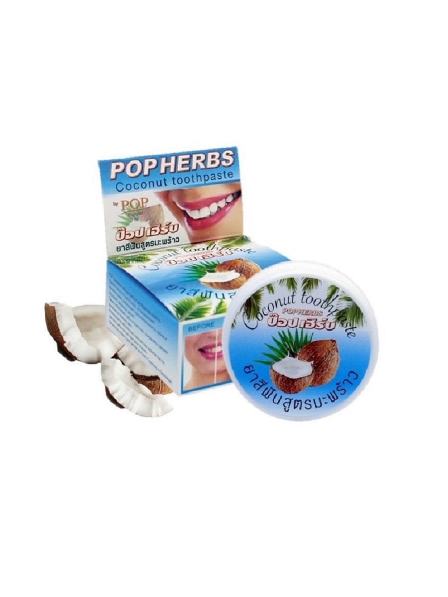 popherbs coconut toothpaste