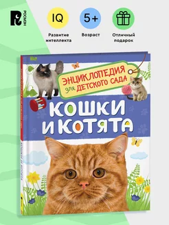 Кошки и котята. Энциклопедия для детского сада для детей 4+