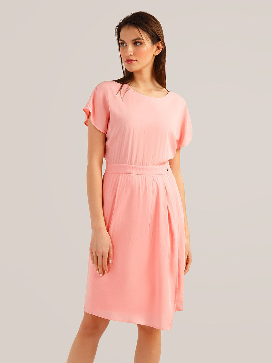 Розовое платье фин флаер