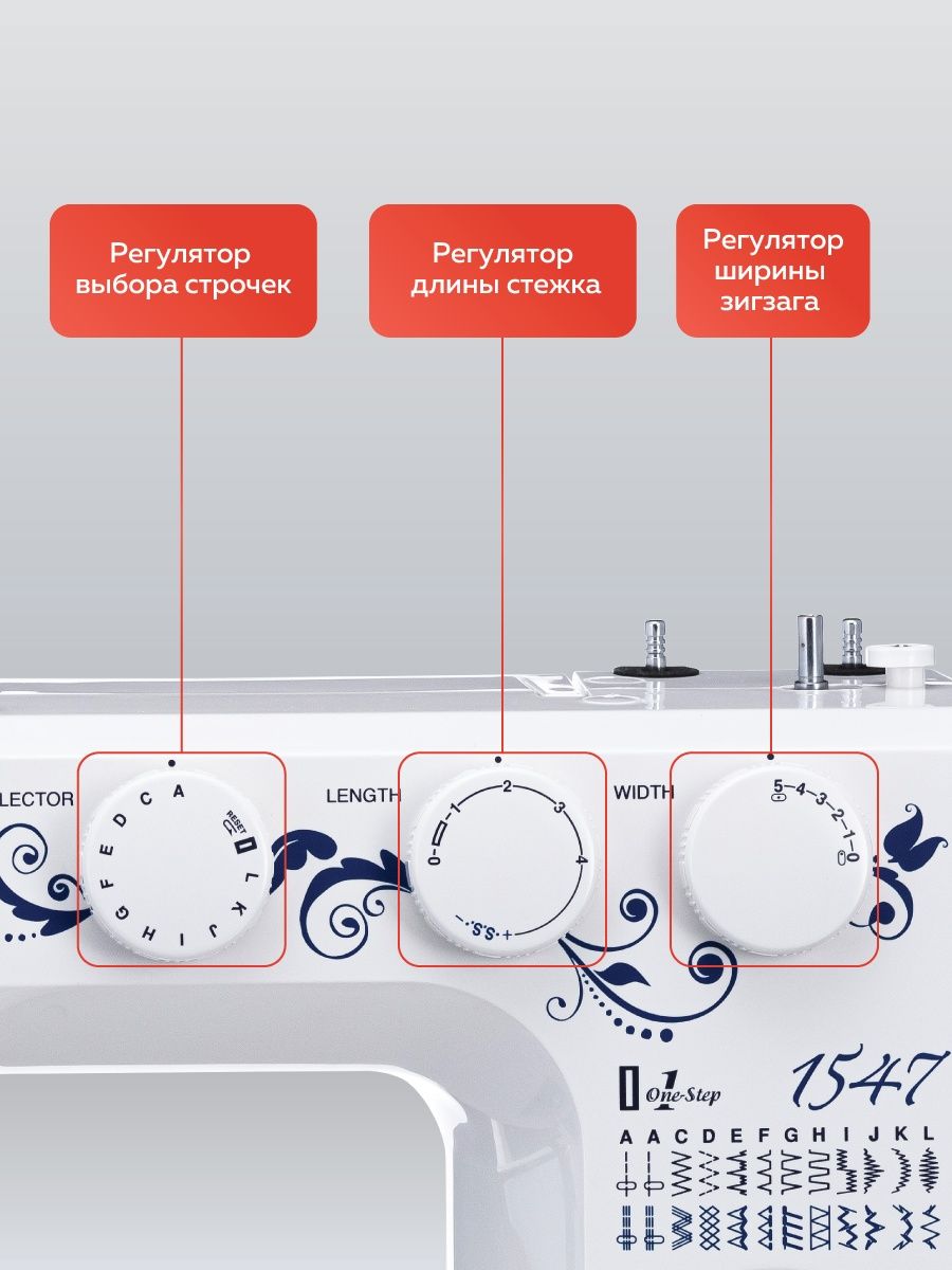 Швейная машинка janome 1547