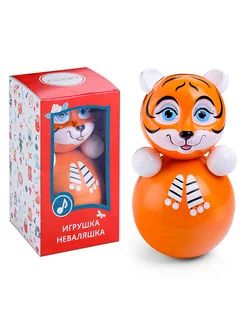 Неваляшка игрушка Тигр 18 см