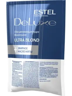 Пудра DE LUXE для обесцвечивания волос ultra blond, 30 г