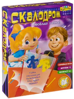 Настольная игра СКАЛОДРОМ весёлая гонка