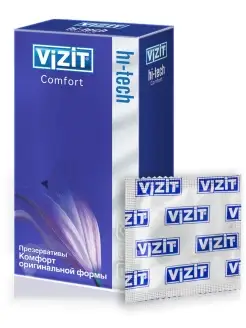 Презервативы HI-TECH Comfort Комфорт 12 штук