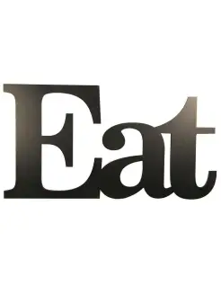 Настенный декор "Eat"