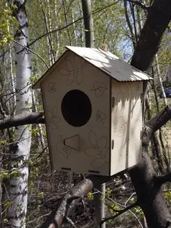 Скворечник для раскрашивания, кормушка