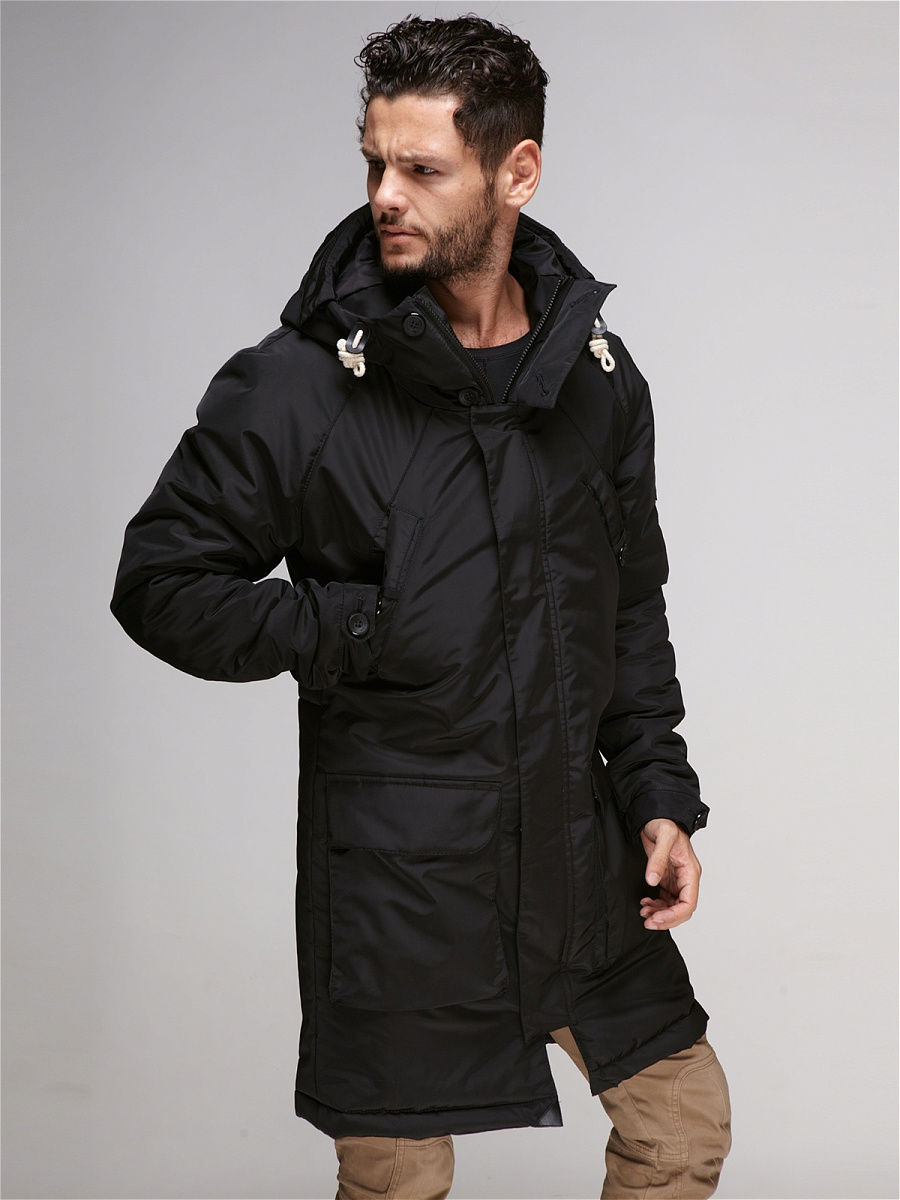 Мужская куртка Nikolom модель - 1012 черный