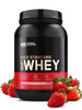 Протеин Gold Standard 100% Whey, 907 г - Клубника бренд Optimum Nutrition продавец Продавец № 39329