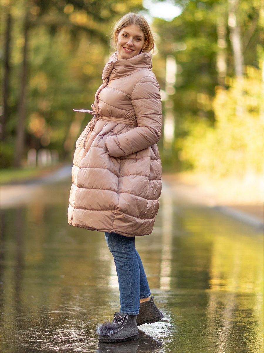 Пальто для беременных осень-зима