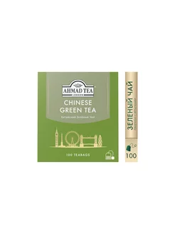 Chinese Green Tea, зеленый чай в пакетиках, 100шт по 1,8г