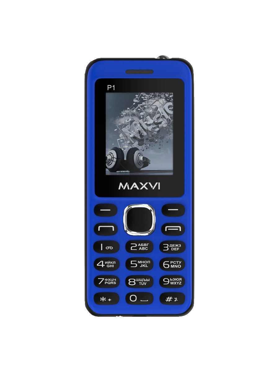 Телефоны p10. Телефон Maxvi p1 Blue-Black.